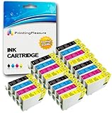 Stampa piacere 20 Compatibili T1816 (18XL) Cartucce d\'inchiostro per Epson XP-102 XP-202 XP-205 XP-212 XP-215 XP-225 XP-33 XP-302 XP-305 XP-312 XP-315 XP-322 XP-325 XP-405 XP-412 XP-415 XP-422 XP-425 - Alta Capacità