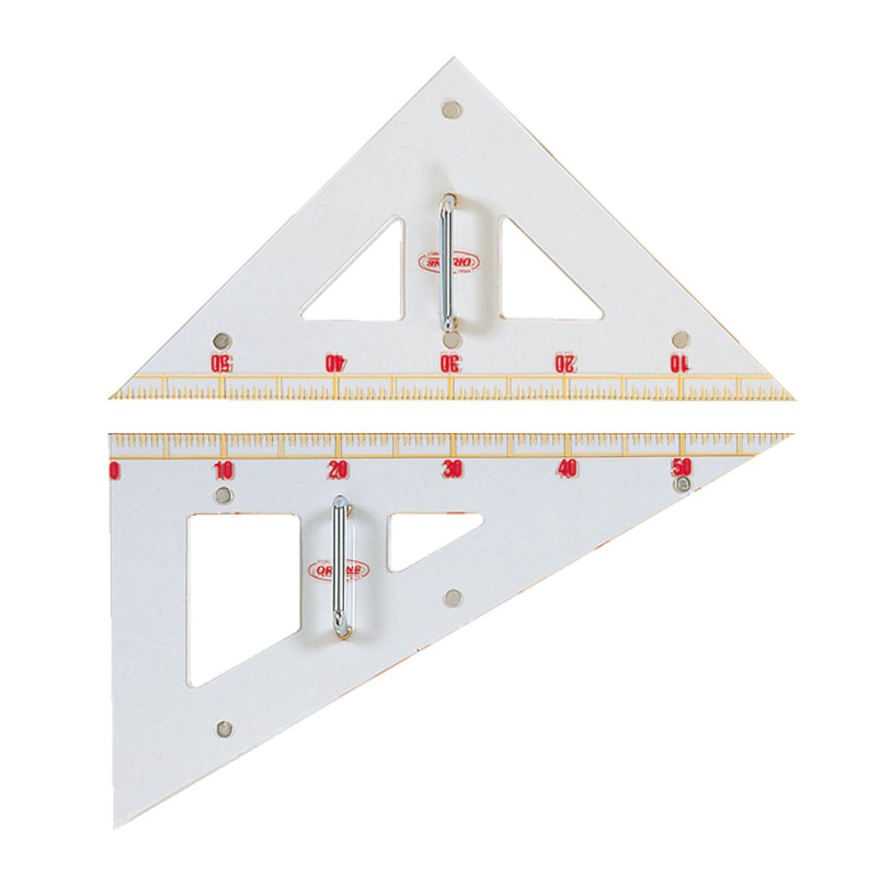 Amazon | 共栄プラスチック ORIONS 教師用 三角定規 GN-120 | 定規