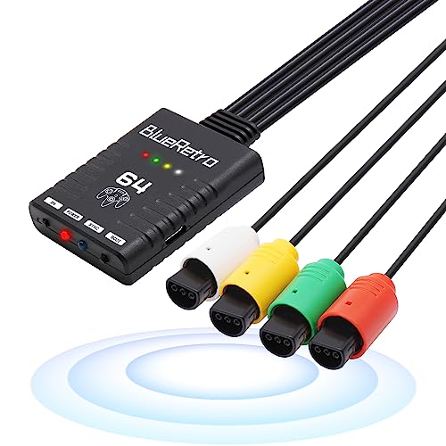 Image of BITFUNX Wireless Controller Adapter - Support Firmware Upgrade, Dual-Mode BT, Keymap Configuration, Compatible with PS3 /PS4 /PS5,Xbox One S,Series X /S,Switch Pro Bluetooth Controllers