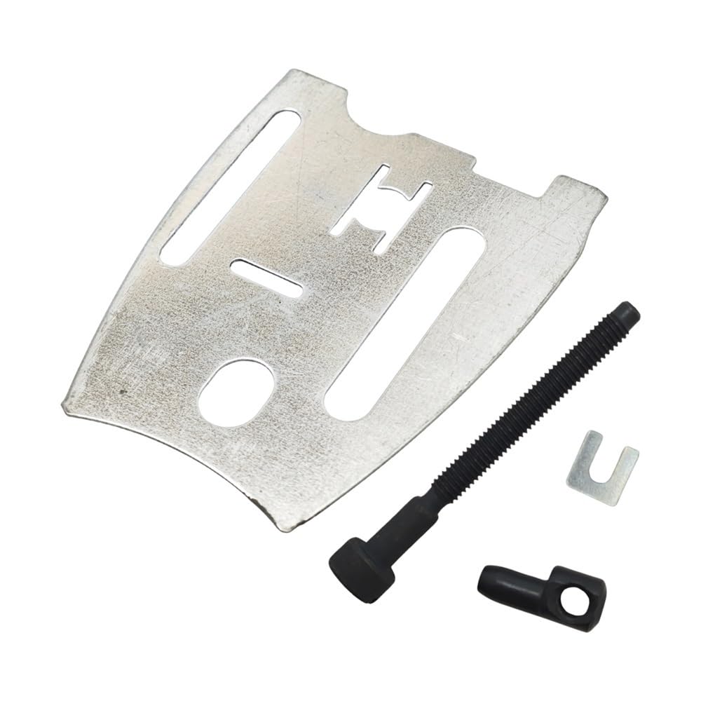 Kit tendeur de chaîne en acier et plaque robuste pour tronçonneuse 281 288