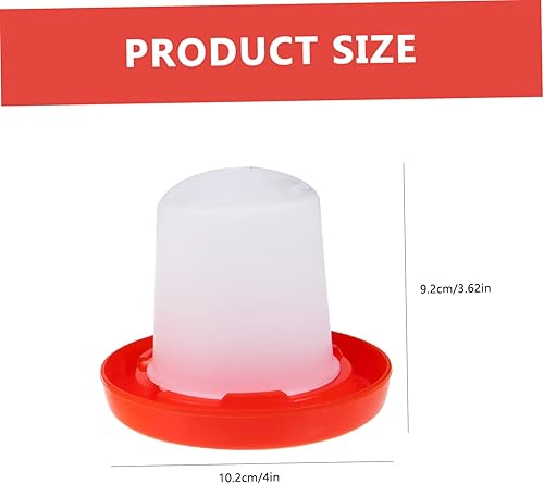 Miniatura 7 de Alimentador de pollitos domésticos, alimentador de codorniz, alimentador de palomas, alimentador de pollitos pequeño, bebedero para aves de corral,