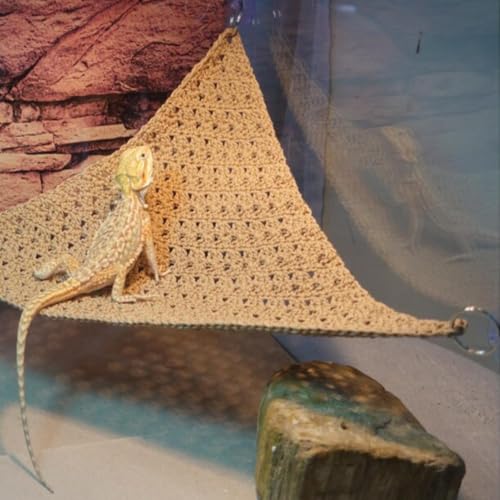 Hamaca para reptiles que transforma tu jaula en un hábitat natural de descanso 3
