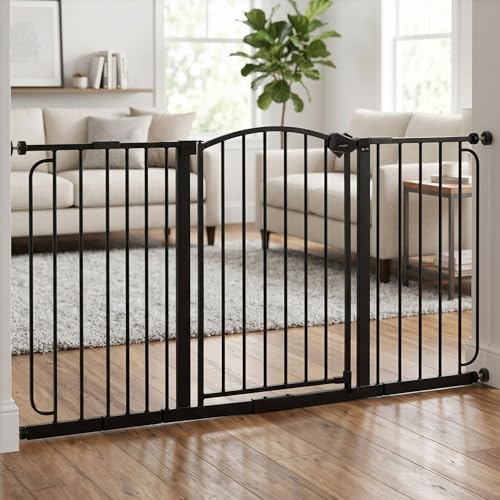 Regalo Safety super wide arched baby gate 150cm bronze