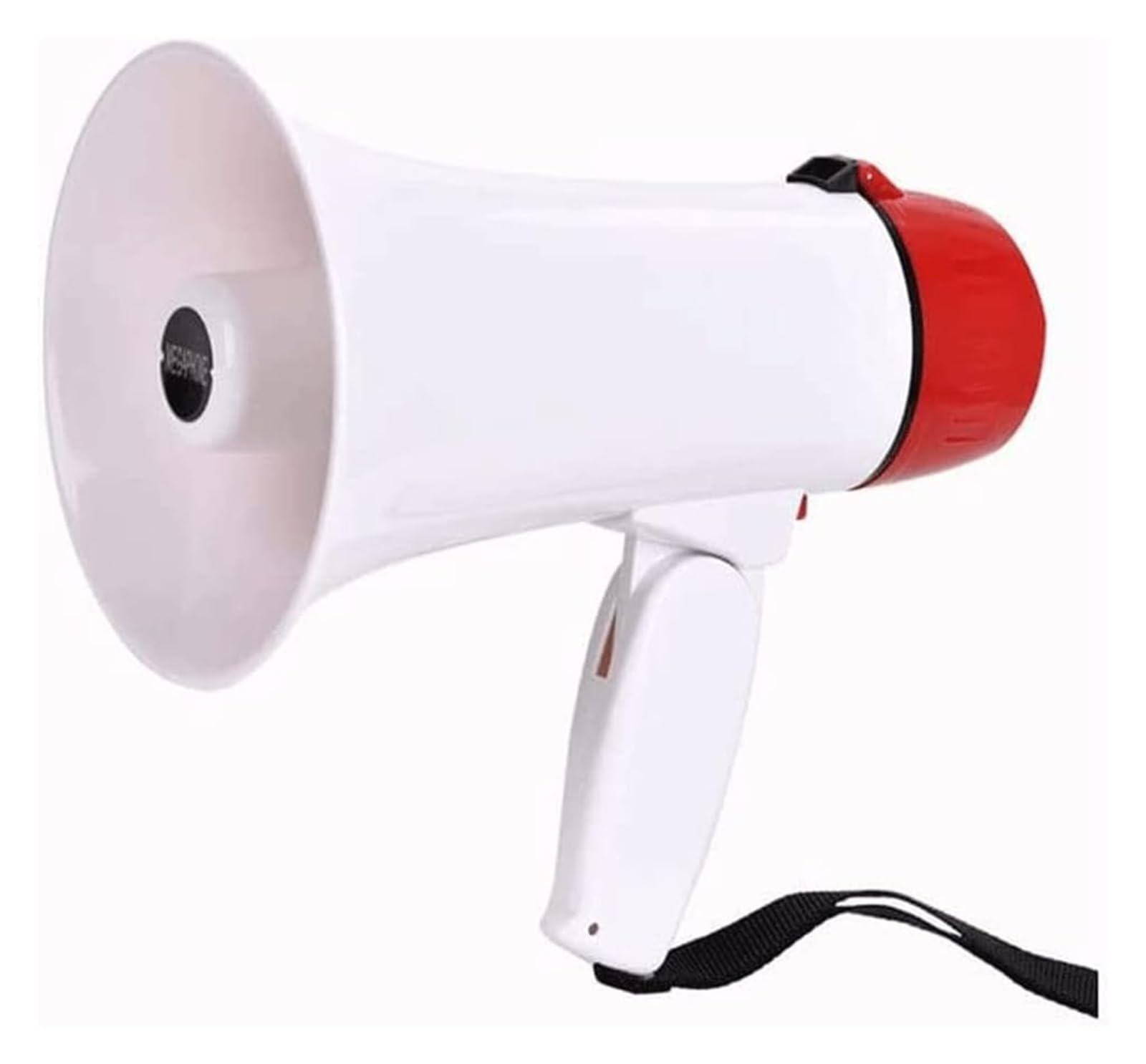 Megáfono, megáfono, megáfonos robustos con Mango Plegable, Amplificador de Mano para Actividades al Aire Libre, Altavoz de megáfono de 15 W,