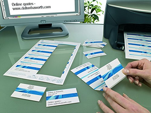 Avery Double-Sided Matt Business Cards for Inkjet Printers – 85 x 54 mm, 260gsm, Pack of 200, C32015-25