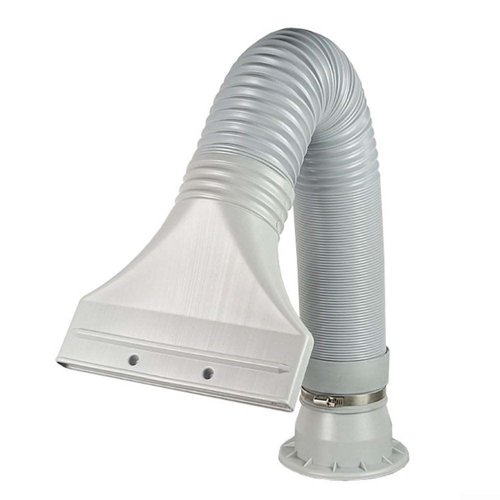 Tubo di scarico per essiccatori e condizionatori d'aria regolabile 0 7 1 7 m, diametro 100 mm, design flessibile per una migliore ventilazione e per il flusso d'aria (HS-E420H)