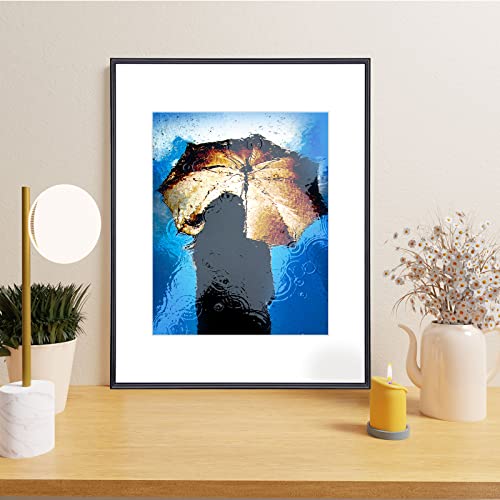 Fkvat 11X14 Picture Frame Black Matte Thin Metal Set Of 2 For Horizontal And Vertical Wall Hanging Aluminum Floating Photo Frames Display 11 X 14 Frame With Mat For 8X10 Or Without Mat For 11 By 14 (2 Pack ) #TOP4