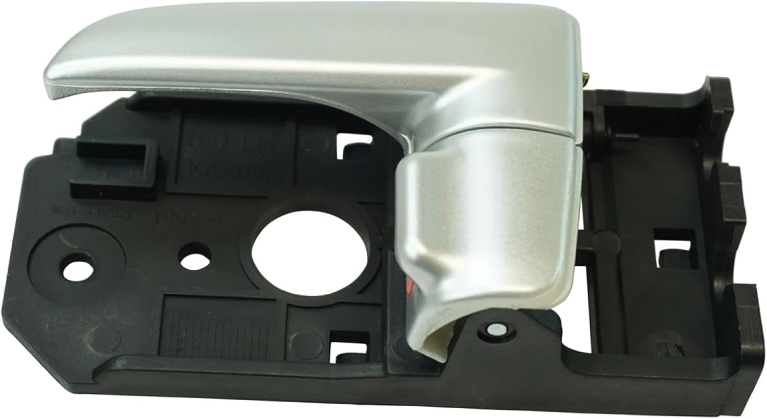 TRQ Front Left Interior Door Handle Silver Drivers Side Compatible with 2007-2009 Kia Spectra Spectra5