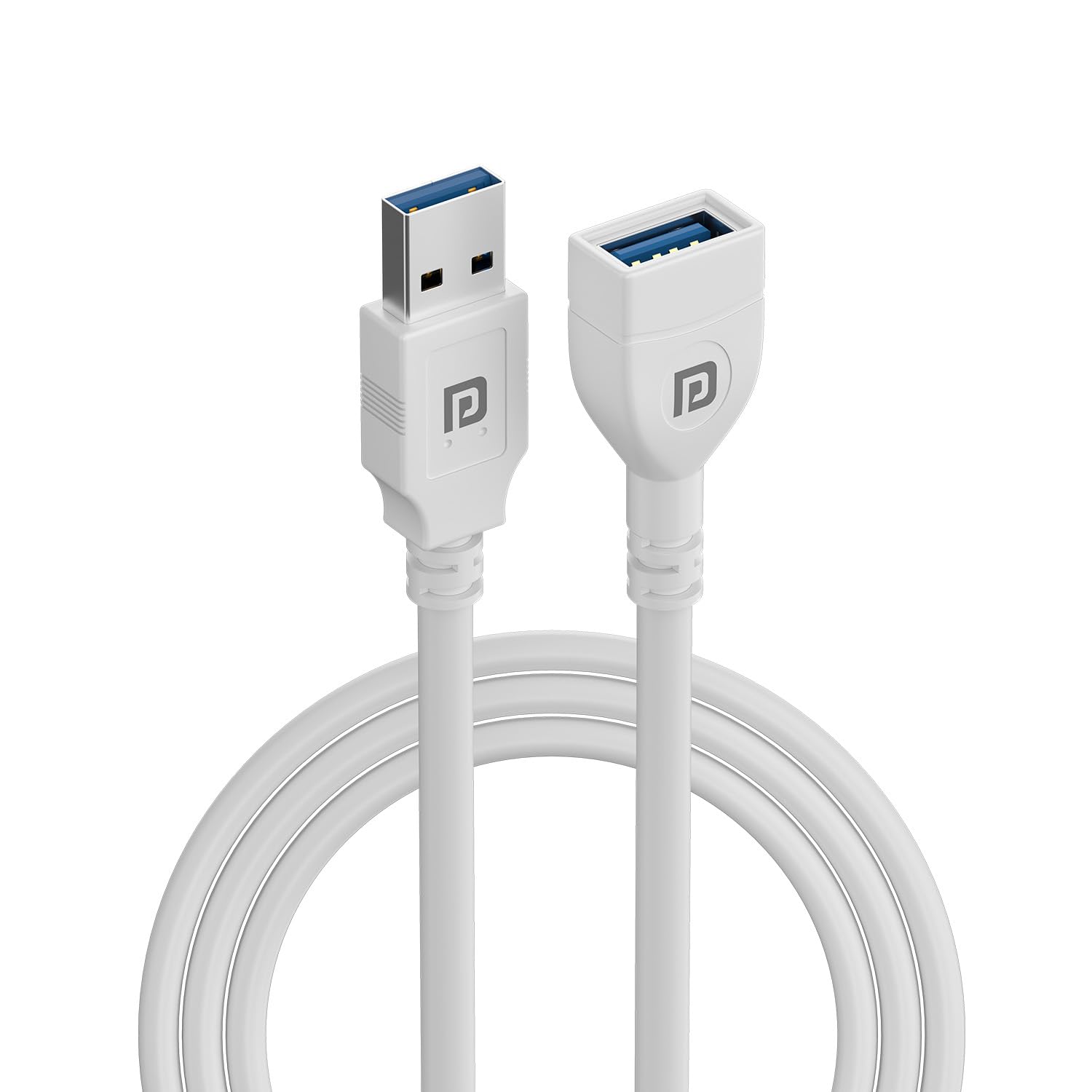 Portronics Uniconnect, 1.5M USB Extension Cable, Durable USB Type-A Male to Female Cable, PVC Build, Data Transfer & Charging, Compatible with Laptops, PCs, Printers & More-image-22