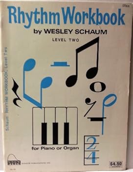 Paperback Rhythm Workbook for Piano or Organ, level Two Book