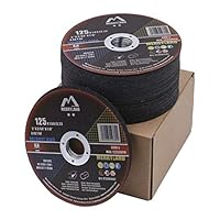 Merryland Trennscheibe 125 Metall Edelstahl Stahl für Winkelschleifer, 125 X 1,0 mm Dünn Flexscheibe Gerade 50 Stück, Craft-Line C13081042