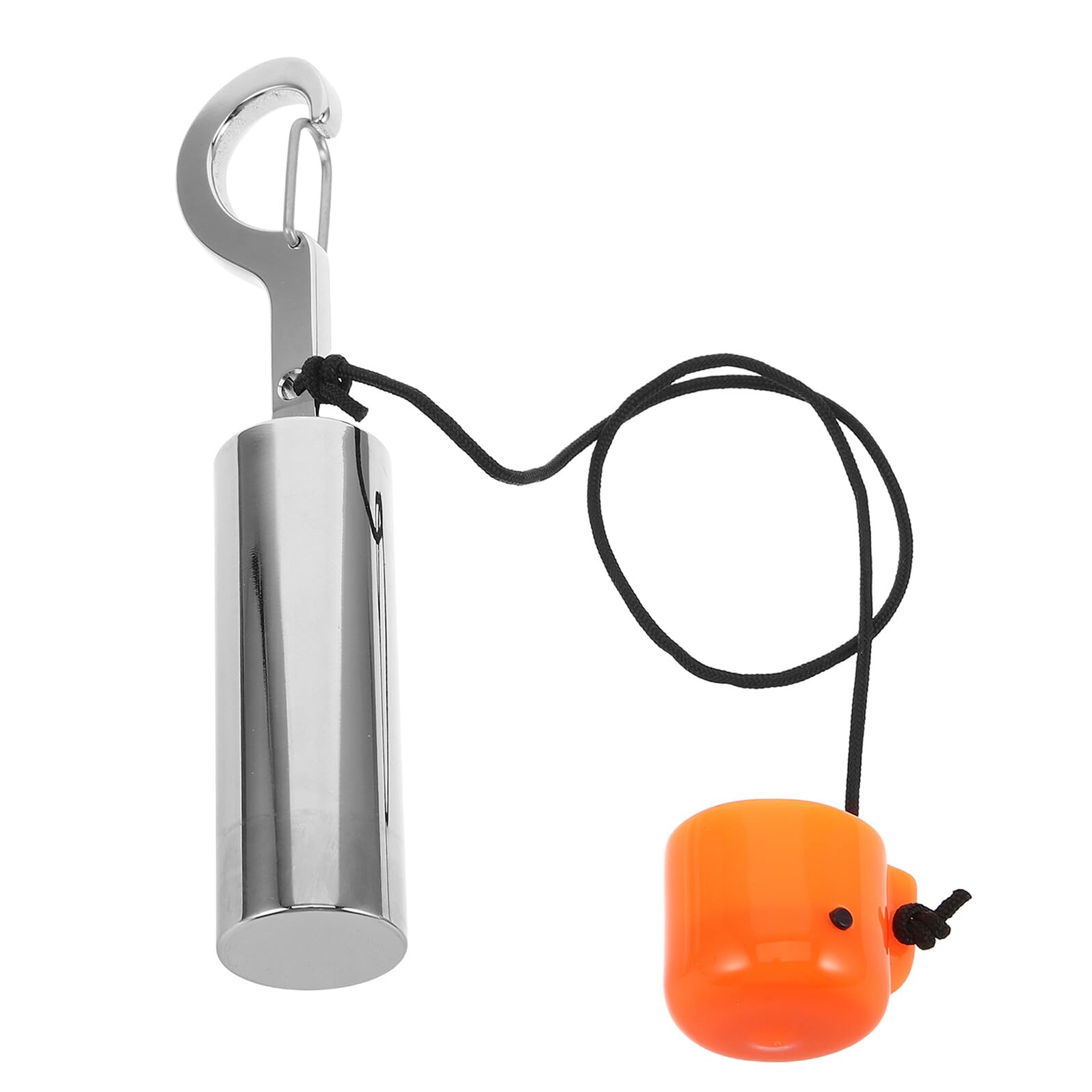 Scuba Signal Rassel mit Clip Tauchen Unterwasser Glocke Rassel Stick Ergonomisch rutschfest Kompakt Leicht für Sichere Tauchkommunikation und Zuverlässige Signale