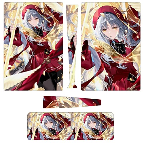 PS5 スキンシール FGO カレン PS5 Sticker デジタル版 PlayStation 5 スキンシール 保護カバー 本体 コントローラー スキンフィルム カバー ステッカー 指紋防止 撥油 保護シール 全面保護 プレイステーション 5 側面対応