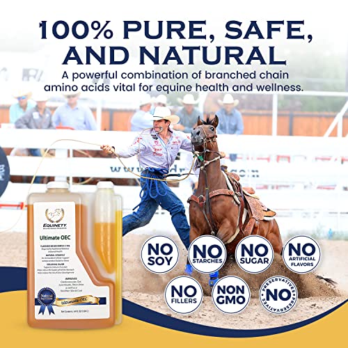 Image of Equinety Ultimate OEC Horse Oil for Coat, Hoof & Joint Support, 64 fl. oz.