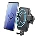 Produktbild Wireless Charger Auto, NOVETE Qi Autohalterung, Kfz-Ladegerät induktive ladestation für Samsung S9/S9 Plus/S8/S8 Plus/Note 8/S7/S7 Edge/S6 Edge Plus/Note 5, Standard für iPhone 8/8 Plus/iPhone X