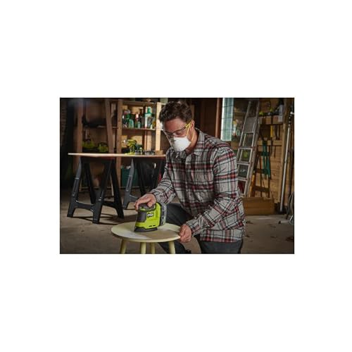 Pack RYOBI Ponceuse triangulaire RPS18 0 18V One+ sans batterie ni chargeur Lot de 10 feuille abrasive SCS10A Grain 60 8 - vue 8
