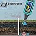 Underground Cable Locator, Abestop AT838 Cable Locator Tester Circuit Tracer with Multimeter Function 2 in 1 Functions Wires and Cables Circuit Tracer Detecting, Water and Gas Supply Pipelines