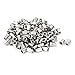 URBEST 304 Stainless Steel Rivet Nut Flat Head Insert Nutsert Knurled Body Blind Rivnut Assortment 50Pcs (M8x18mm)