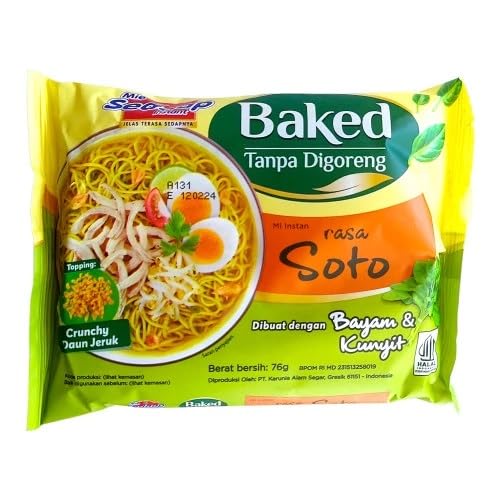 Mie Sedaap Instant Noodle with Spinach and Tumeric Rasa Soto, 75 (Pack of 2) image 3