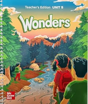 Spiral-bound Wonders Grade 4 National Teacher's Edition Unit 5 Book