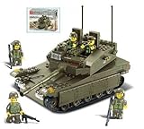 OliaDesign Merkava Tank Building Blocks Set (343 Piece)