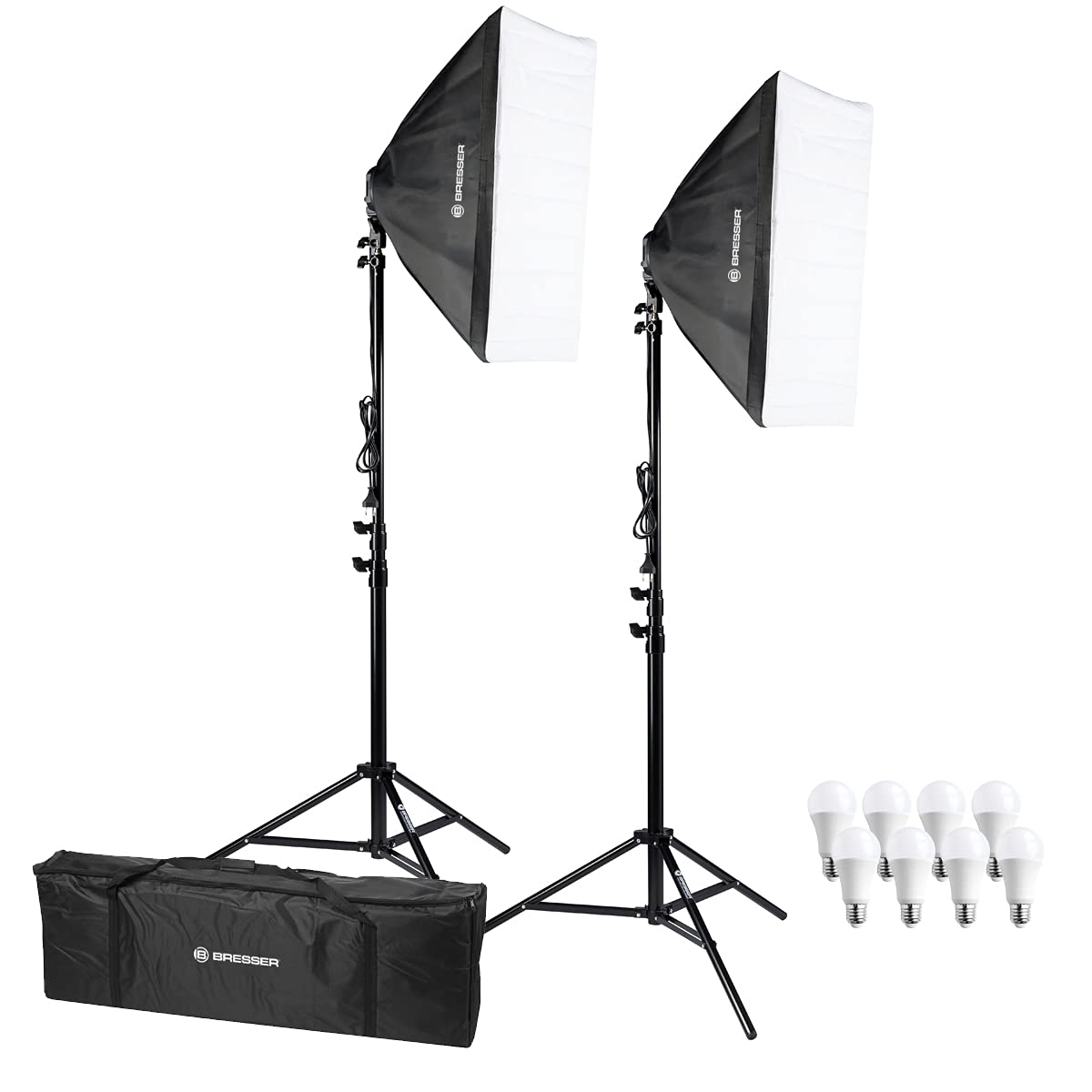 BRESSER BR-2845 COB LED Set de lumière diurne