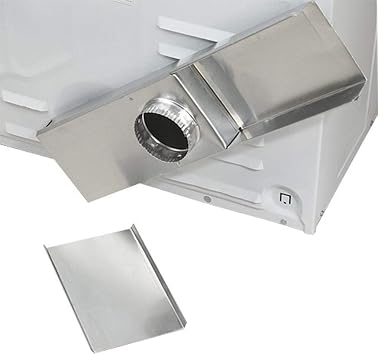 Chimney 89634 0 -18 Close Clearance Dryer Vent Periscope Pipe For Venting To Rear Offset