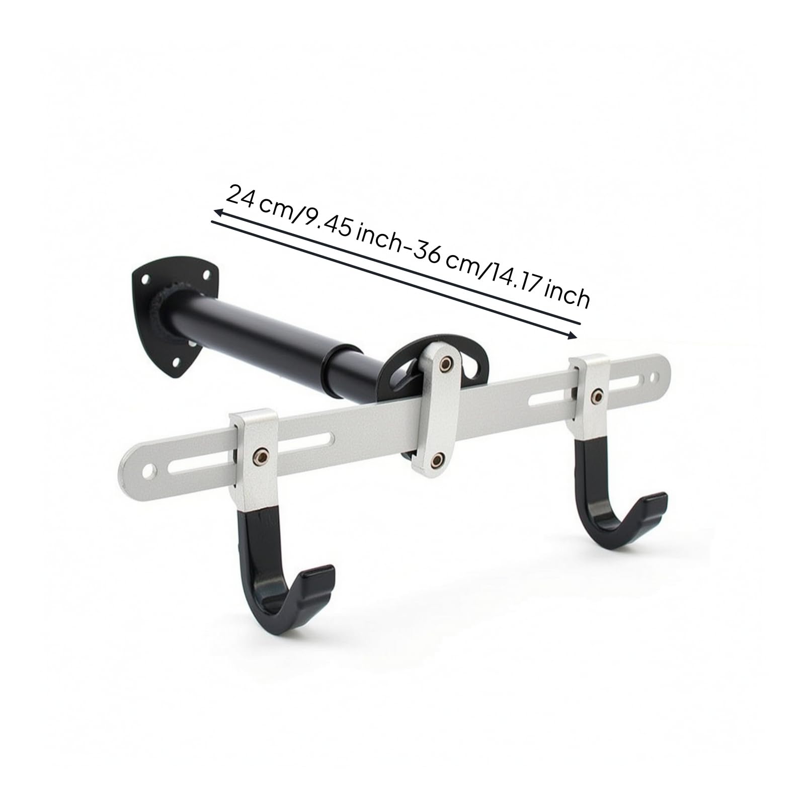 Portabici da Parete Salvaspazio Supporto in Metallo Rastrelliera per Ciclisti, Appartamento, Officina