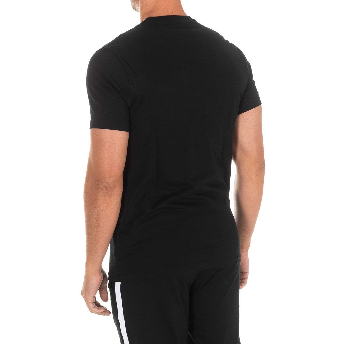 Ralph Lauren t-shirt męski bawełna biały, czarny (czarny), M