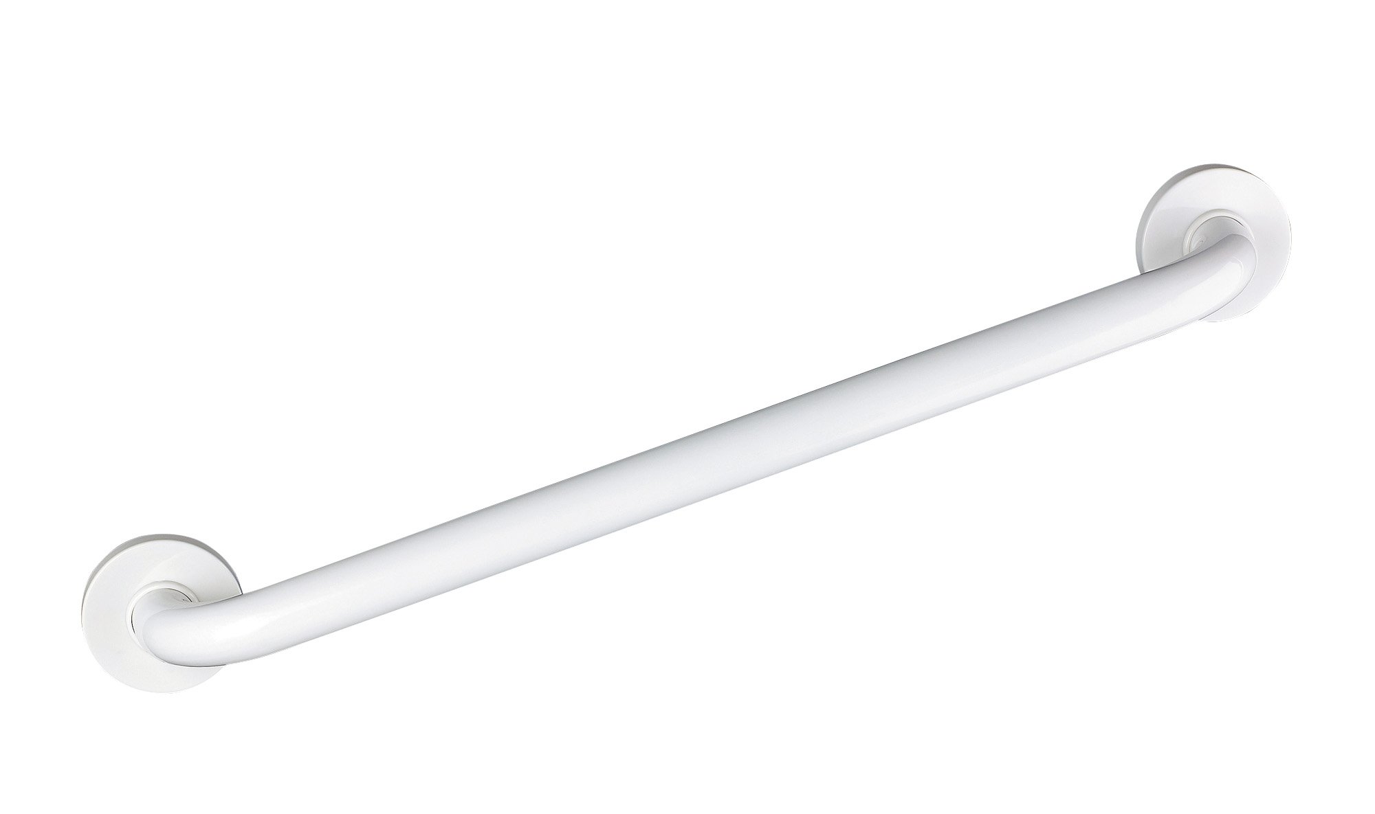 Ridder A00160101 - Barra de agarre (60 cm), en acero, color blanco
