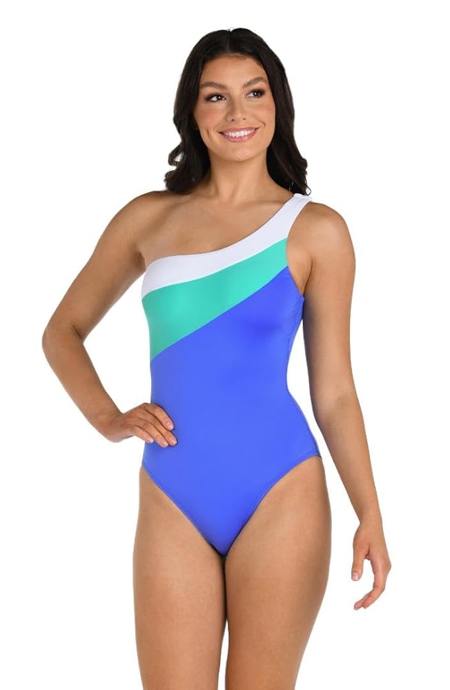 24th & Ocean Women's Standard Shoulder One Piece Swimsuit