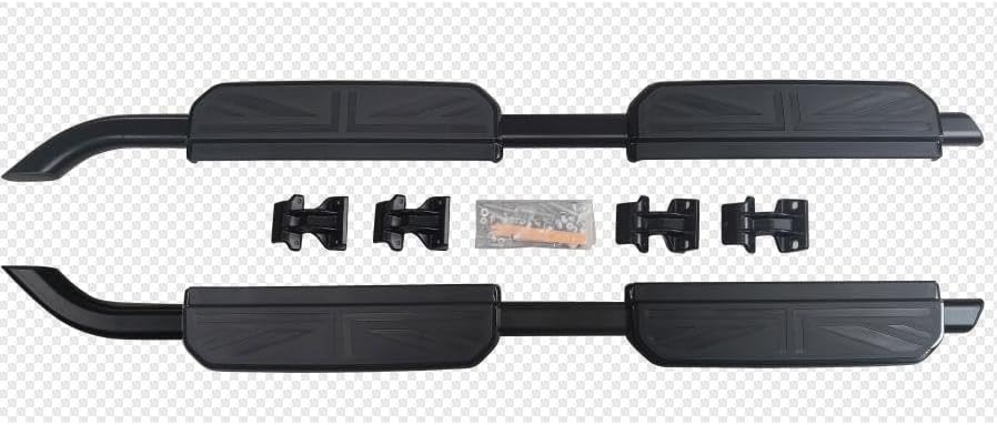 - Running Board Side Step with Non-Slip Rubber for Land Rover Defender 110 130 4 Door L851 2020-2023 (1)