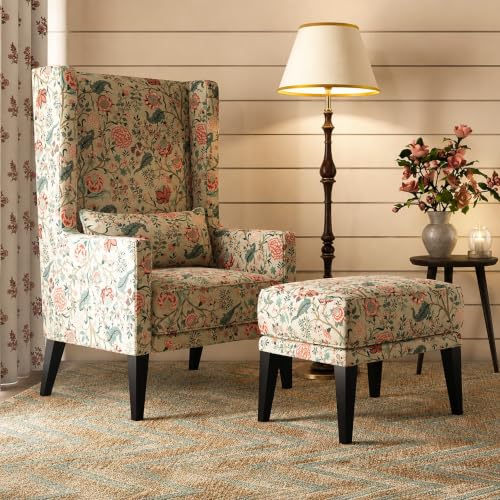 Wing Accent Chair for Living Room, Bedroom,Hotel,Office| Single S...