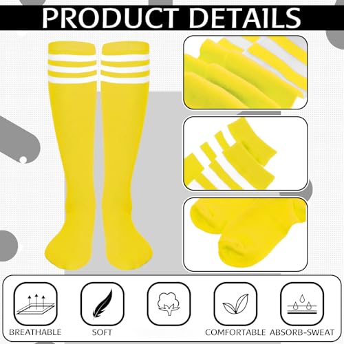 Image of Panitay 2 /12 /16 /24 Pairs Softball Soccer Socks Glitter Eye Black Stickers Team Spirit Accessories for Youth Women Sport Wear