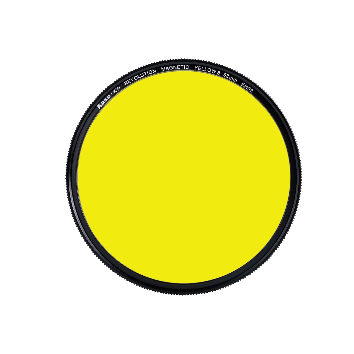 Filtro magnético Kase Wolverine Yellow 8 de 58mm con vidrio óptico templado y alta resistencia 3