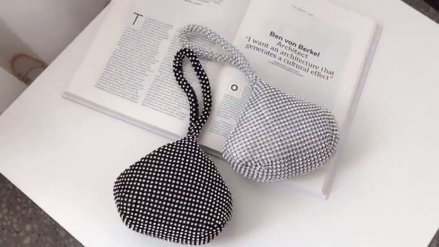 Jian Ya Na Fashion Women Bridesmaid Lady Girl Bride Evening Clutch Bag for Prom Cocktail Party Wedding Engagement - Image 8