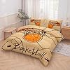 Peopleareok Boys Basketball Comforter Queen(90x90 Inch), 3D Printed Basketball Theme Comforter, 3 Pieces Sports Bedding Set for Boys Kids Teens with 2 Pillowcases #1