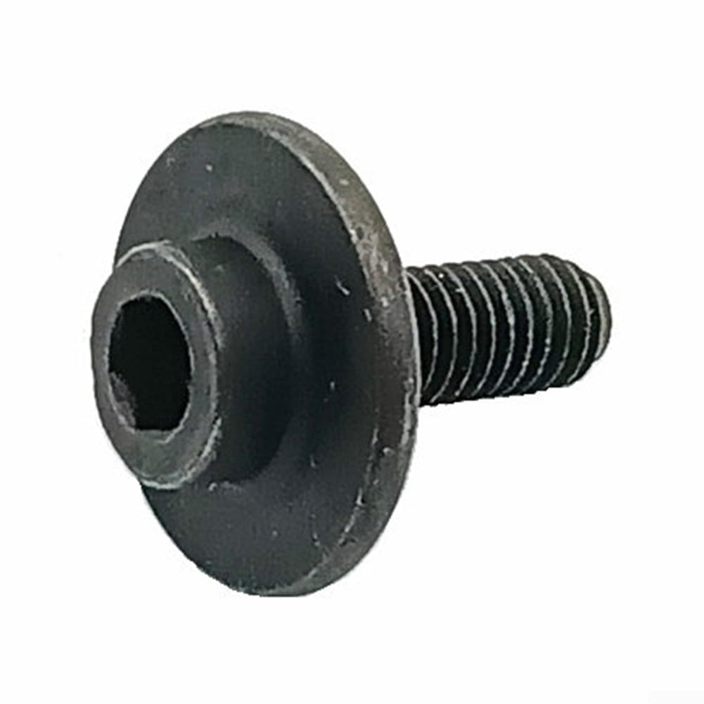Tornillo de abrazadera de hoja de sierra ingletadora número de pieza 266733-9 Cabeza de brida rosca de mano izquierda compatible con DLS713 BLS713 BLS713Z BLS713RFE para DLS714Z para LS0714 (1 unidad)