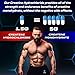 eFlow Creatine Capsules, HCL Creatine Pills - Creatine Supplement for Men & Women, Muscle Builder, Endurance, Strength, with AstraGin and Senactiv (1500mg, 90 Capsules)
