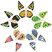 Fuyamp Jouet Papillon Volant, 5 Styles Couleurs Vives Carte Papillon Magique Bande de Caoutchouc Alimenté Papillon Jouets Fée Magique Papillon Volant Cadeau Surprise pour Livres de Voeux Fête Mariage