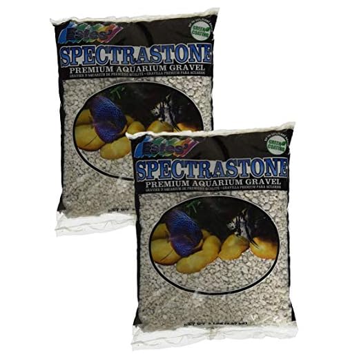 Spectrastone Special White Aquarium Gravel for Freshwater Aquariums, 5-Pound Bag 2 Pack