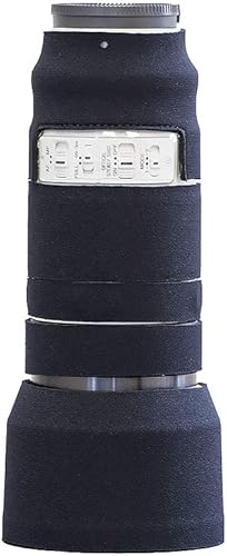 LensCoat Cubierta Camuflaje Neopreno Lente De Cámara Protección Sony FE 2.756-7.874 in f/4 G OSS, Negro (lcso702004bk)