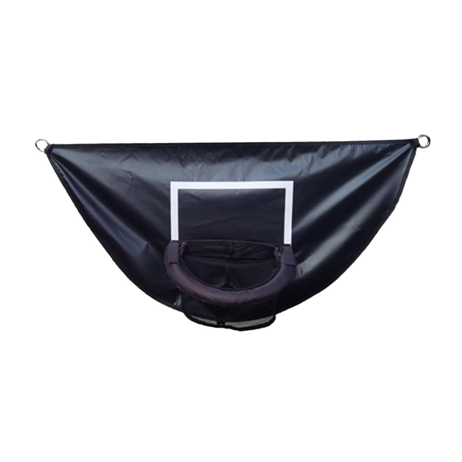 Menolana Basketball Hoop for Trampoline Easy to Install Basketball Frame for Kids Adults Trampoline Accessory for All Ages, Black