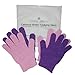 Produktbild Bambus Peeling-Waschhandschuhe, 2 Paar, Peeling-Handschuhe, Bad/Dusche, Peeling-Handschuhe, Beauty Scrubs/Luffa, eingewachsene Haare/abgestorbene Haut, kratzende Mikrofaser, Natur