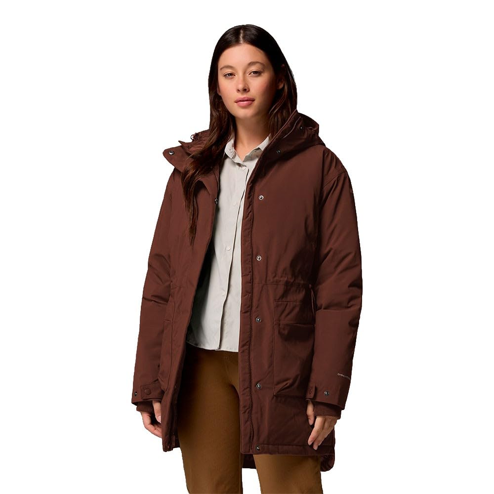 Columbia Damen Harmony Falls™ Parka Daunenjacke mit Kapuze (1er Pack)