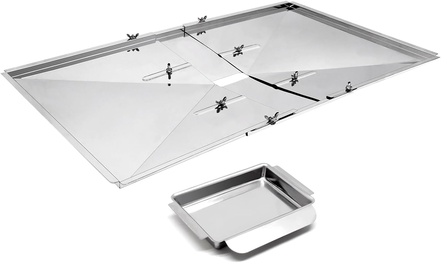 Grillersatzteile Für Nexgrill 720-0697 – Fettschale, Heizplatten, Brennerrohre Set | Kompatibel Mit Grillmaster & Sunbeam