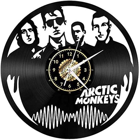 Arctic Monkeys Band Vinyl Record Wall Clock Arctic Monkeys Gift For Any Occasion With Led Cover