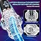 Hochfrequenz Elektrischer Masturbator Cup, 9 Vibration mit 9 Saugmodi, Sex Spielzeug für die Männer, Masturbieren für Männer solo Taschenmuschi Blowjob Penis Masturbatoren mit Vagina Pussy, Sex Toy