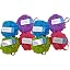Multi|Color 8 Pack