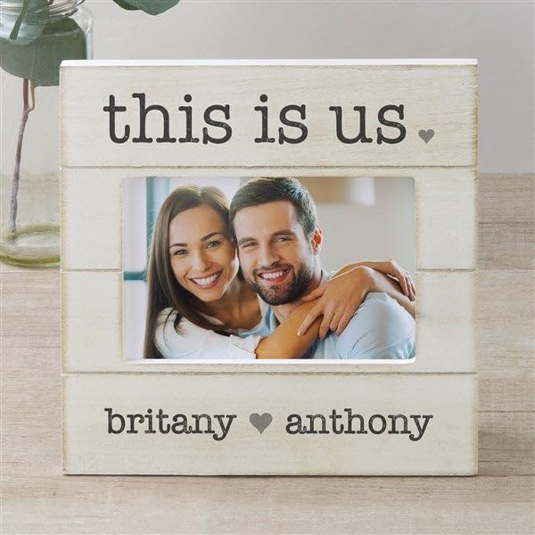 Personalization-Universe-This-Is-Us-Personalized-Shiplap-Picture-Frame-Valentines-Day-Gifts-Wedding-Anniversary-Rustic-Farmhouse-Design-Custom-Names-Table-Top-Display-4×6-Horizontal Personalization Universe This Is Us Personalized Shiplap Picture Frame Valentines Day Gifts Wedding Anniversary Rustic Farmhouse Design Custom Names Table Top Display 4×6 Horizontal